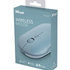 Bluetooth optická myš TRUST PUCK/Cestovní/Optická/Bezdrátová USB + Bluetooth/Modrá