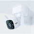 OEM TP-LINK držák/stojan pro kamery Tapo C310/C320/C325 na stěnu a strop, bílý s krytkou kabelů