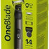 Philips OneBlade Pro 360 QP6651/61, zastřihovač na tvář a tělo, omyvatelné nástavce, voděodolný, digitální displej