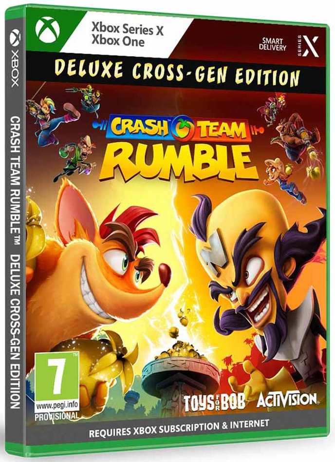 UBI SOFT XONE/XSX - Crash Team Rumble Deluxe Edition