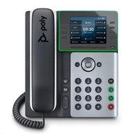 HP Poly Edge E350 IP telefon, PoE