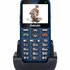 EVOLVEO EasyPhone XG, mobilní telefon pro seniory s nabíjecím stojánkem (modrá barva)