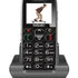 EVOLVEO EasyPhone, mobilní telefon pro seniory s nabíjecím stojánkem (černá barva)