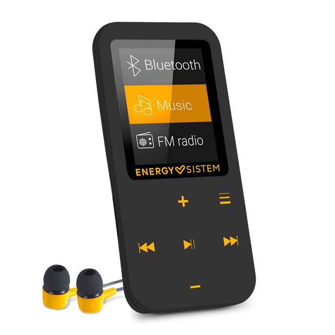 PIONEER Energy Sistem MP4 Touch Bluetooth Amber MP4 přehrávač s Bluetooth, 1,8" LCD, mikro SD, MP3, FLAC, WM