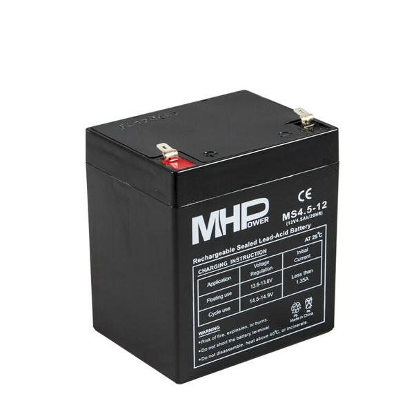 CARSPA Pb akumulátor MHPower VRLA AGM 12V/4,5Ah (MS4.5-12