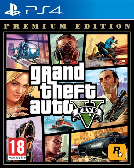 TAKE 2 PS4 - Grand Theft Auto V Premium Edition