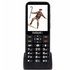EVOLVEO EasyPhone LT, mobilní telefon pro seniory s nabíjecím stojánkem (černá barva)
