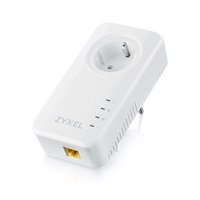 Zyxel PLA6457 2-pack G.hn 2400 Wave 2 Powerline Pass-thru Gigabit Ethernet Adapter