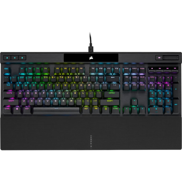 Herná klávesnica CORSAIR K70 RGB PRO - Corsair OPX/Drátová USB/US layout/Černá