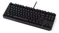 SILENTIUMPC Endorfy herní klávesnice Thock TKL Brown / drátová / USB / brown switch / mechanická / CZ layout / černá RGB