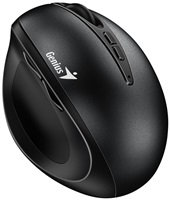 Bluetooth optická myš Genius Ergo 8300S/Vertikální/Optická/Pro praváky/1 600 DPI/Bezdrátová USB/Černá