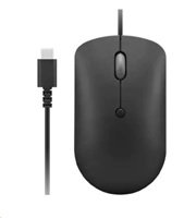 Optická myš Lenovo 540/Kancelářská/Optická/Drátová USB-C/Černá