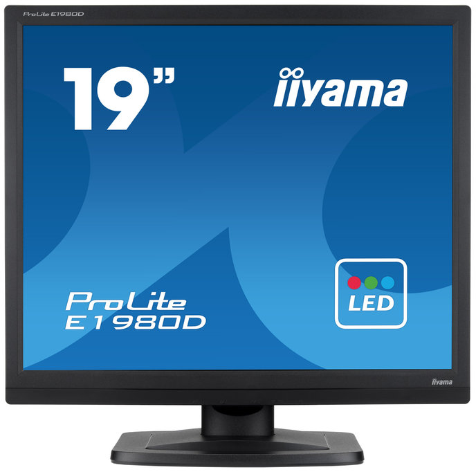 Monitor 19" LCD iiyama ProLite E1980D-B1 - 5ms,DVI,TN