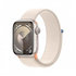 Apple Watch S9/45mm/Starlight/Sport Band/Starlight
