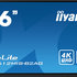 86" iiyama TE8612MIS-B2AG: VA,4K,USB-C,40P